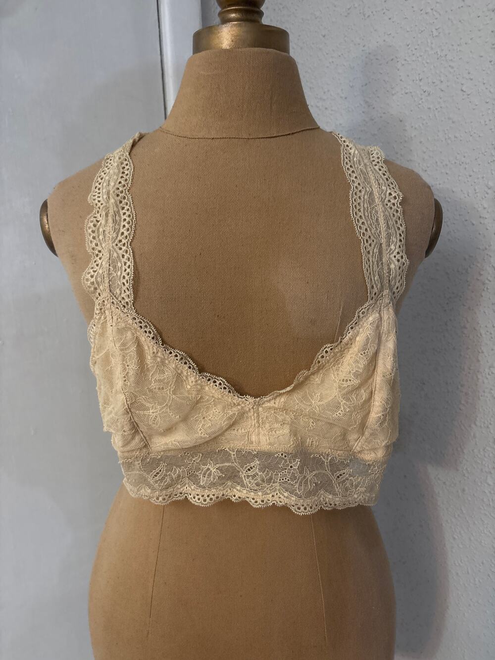 BP UnderOver Bralette Lot L Lingerie Coquette Girl Bridal Intimates Lace PinUp